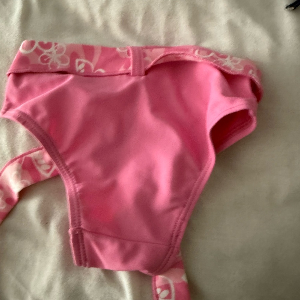 Koala Kids Pink Ruffled Bikini